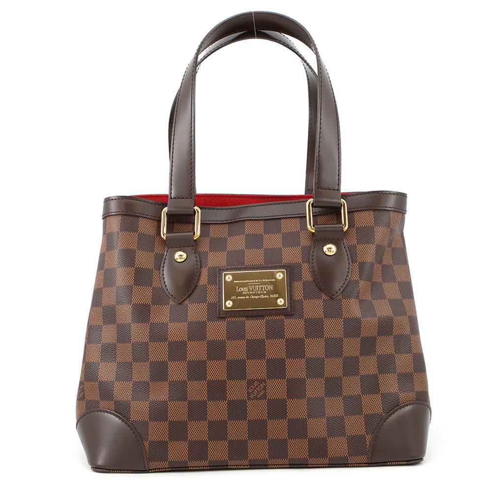 LOUIS VUITTON Hampstead RedN51205 Damier Ebene Canvas Size PM