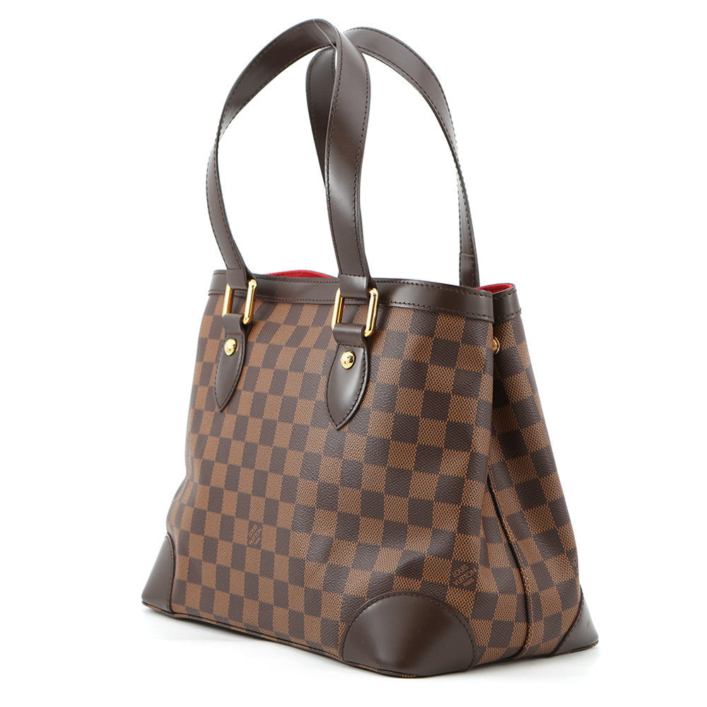 LOUIS VUITTON Hampstead RedN51205 Damier Ebene Canvas Size PM
