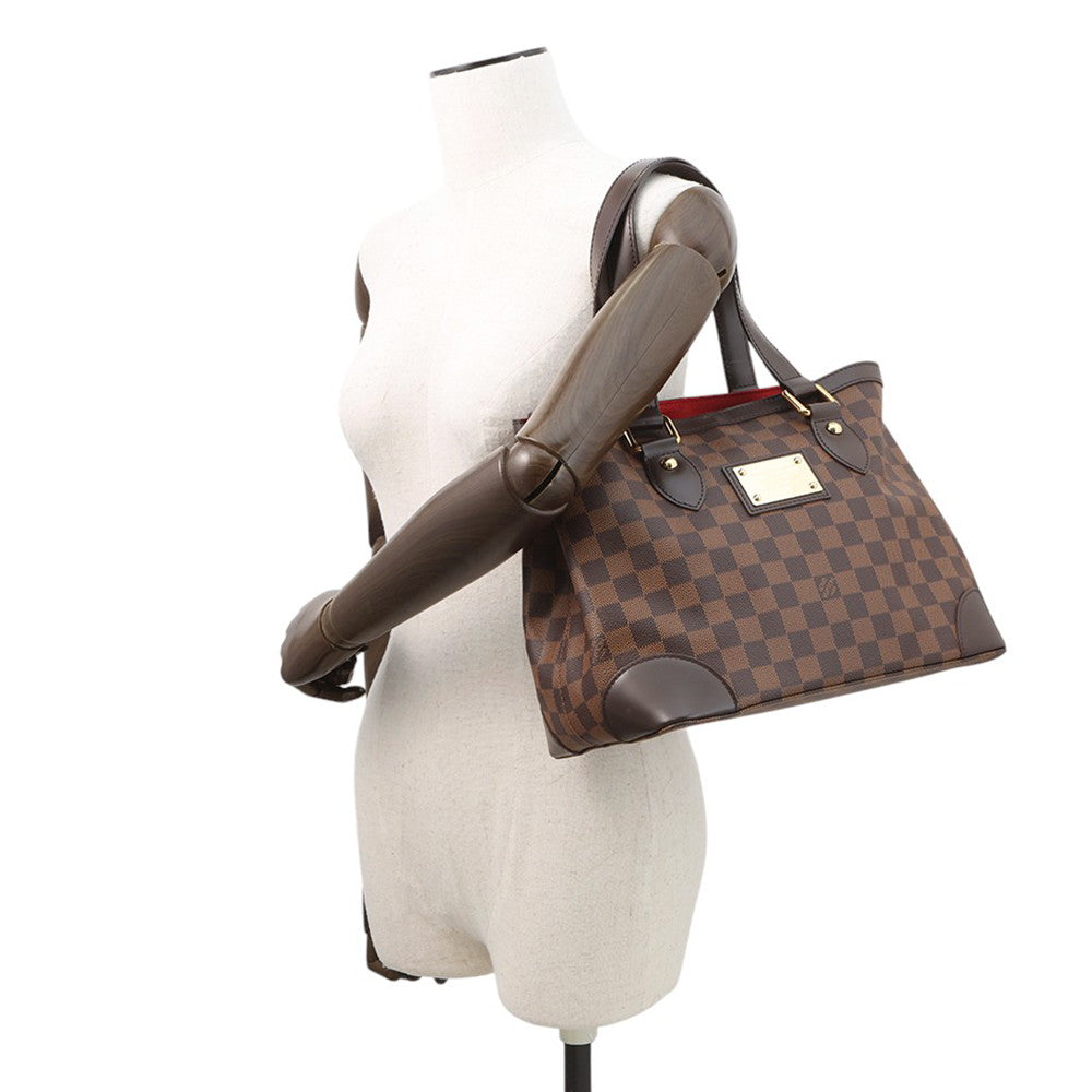 LOUIS VUITTON Hampstead RedN51205 Damier Ebene Canvas Size PM