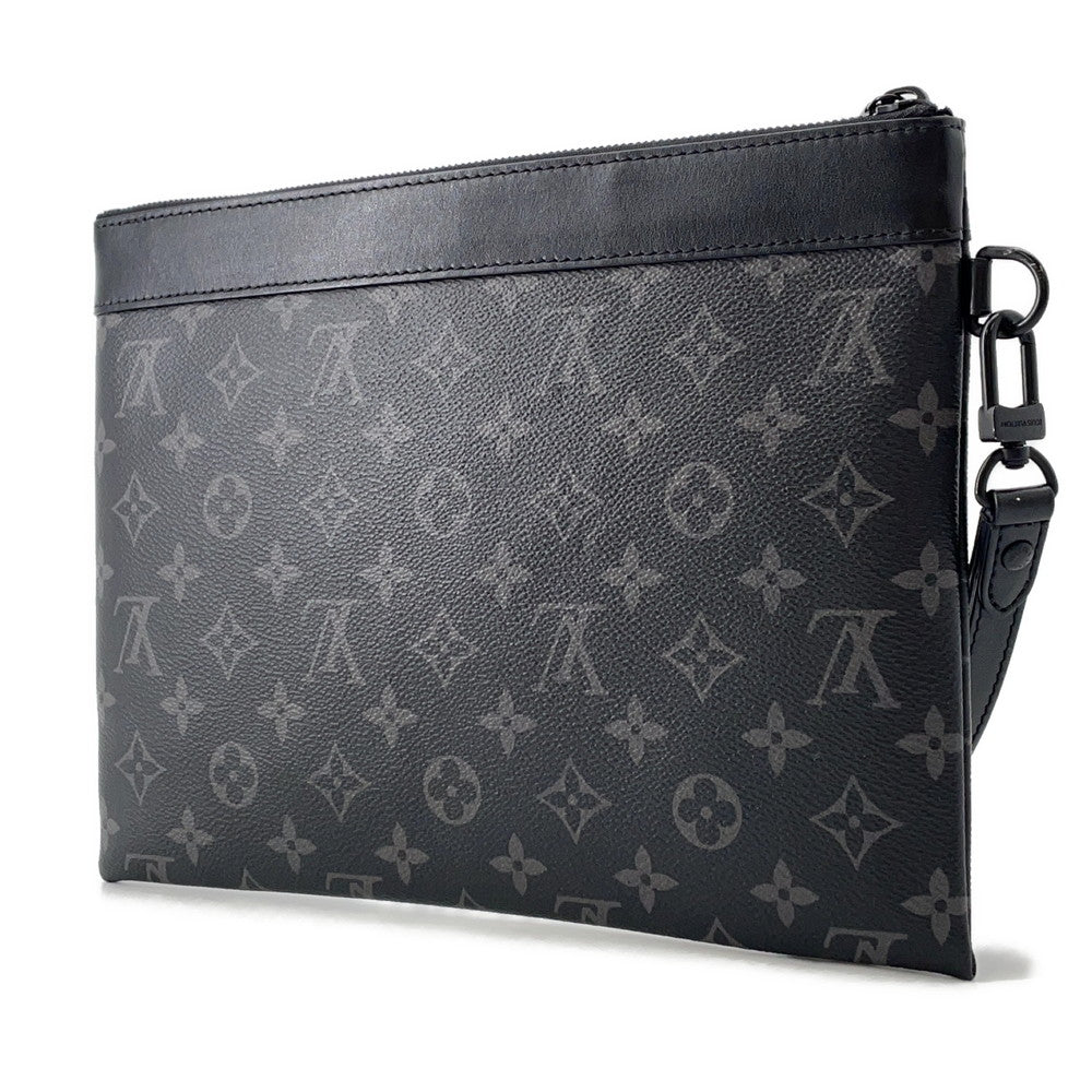 LOUIS VUITTON Pochette to Go NoirM81569 Monogram Eclipse