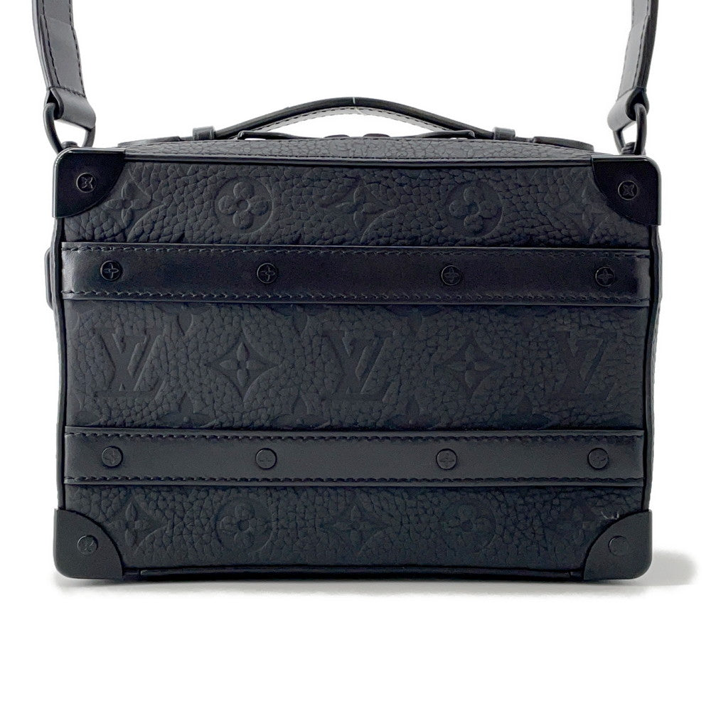 LOUIS VUITTON Handle ? Soft Trunk NoirM59163 Monogram Taurillon Leather