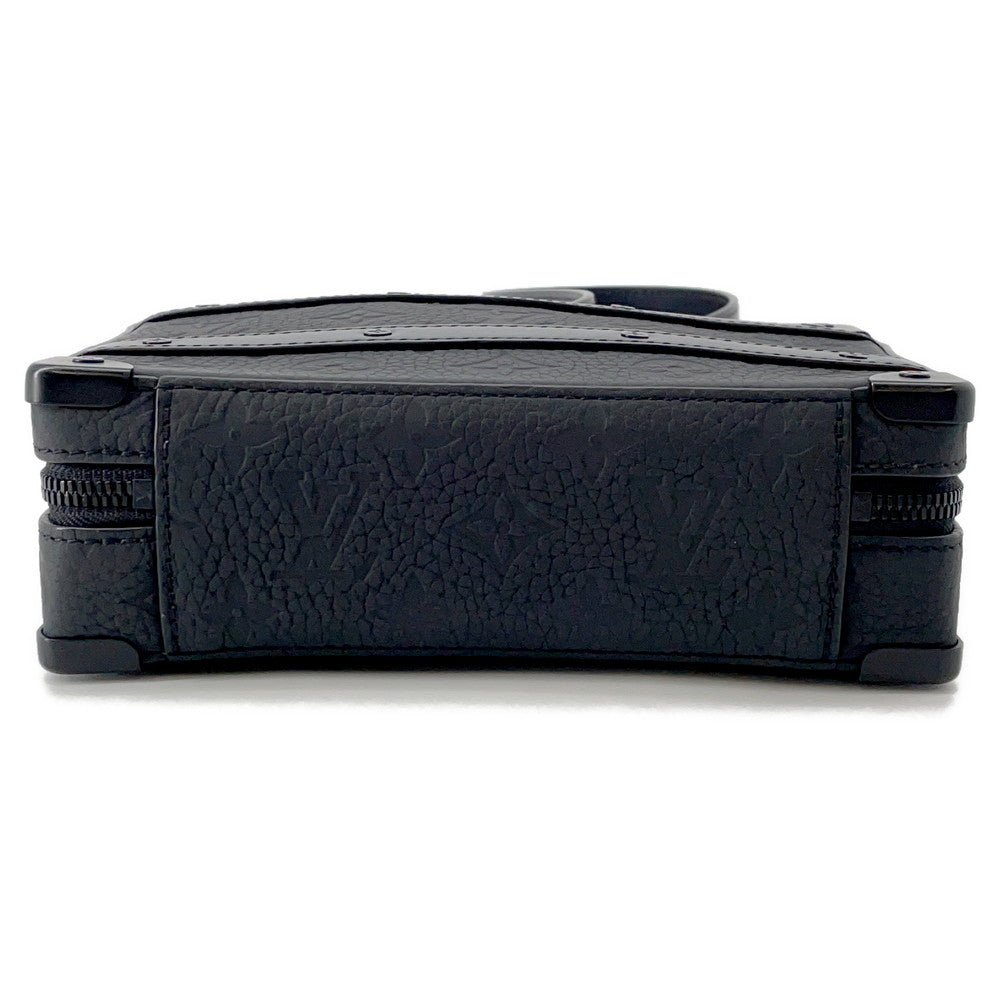 LOUIS VUITTON Handle ? Soft Trunk NoirM59163 Monogram Taurillon Leather