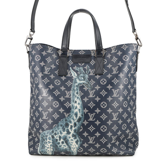 LOUIS VUITTON Tote Bag EncreM54127 Monogram Savannah Chapman Brothers