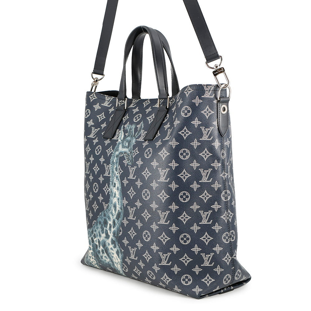 LOUIS VUITTON Tote Bag EncreM54127 Monogram Savannah Chapman Brothers