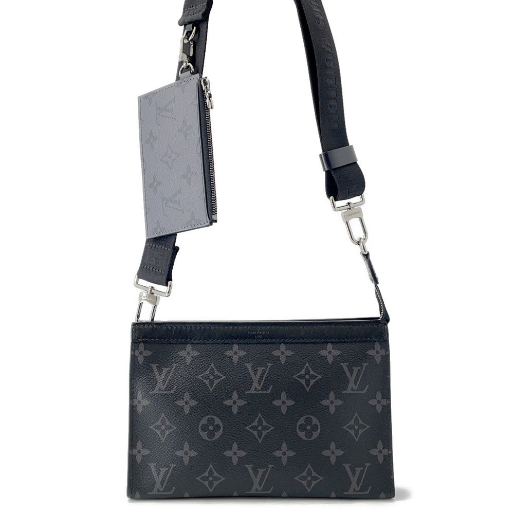 LOUIS VUITTON Gaston Wearable Wallet NoirM81124 Monogram Eclipse Reverse