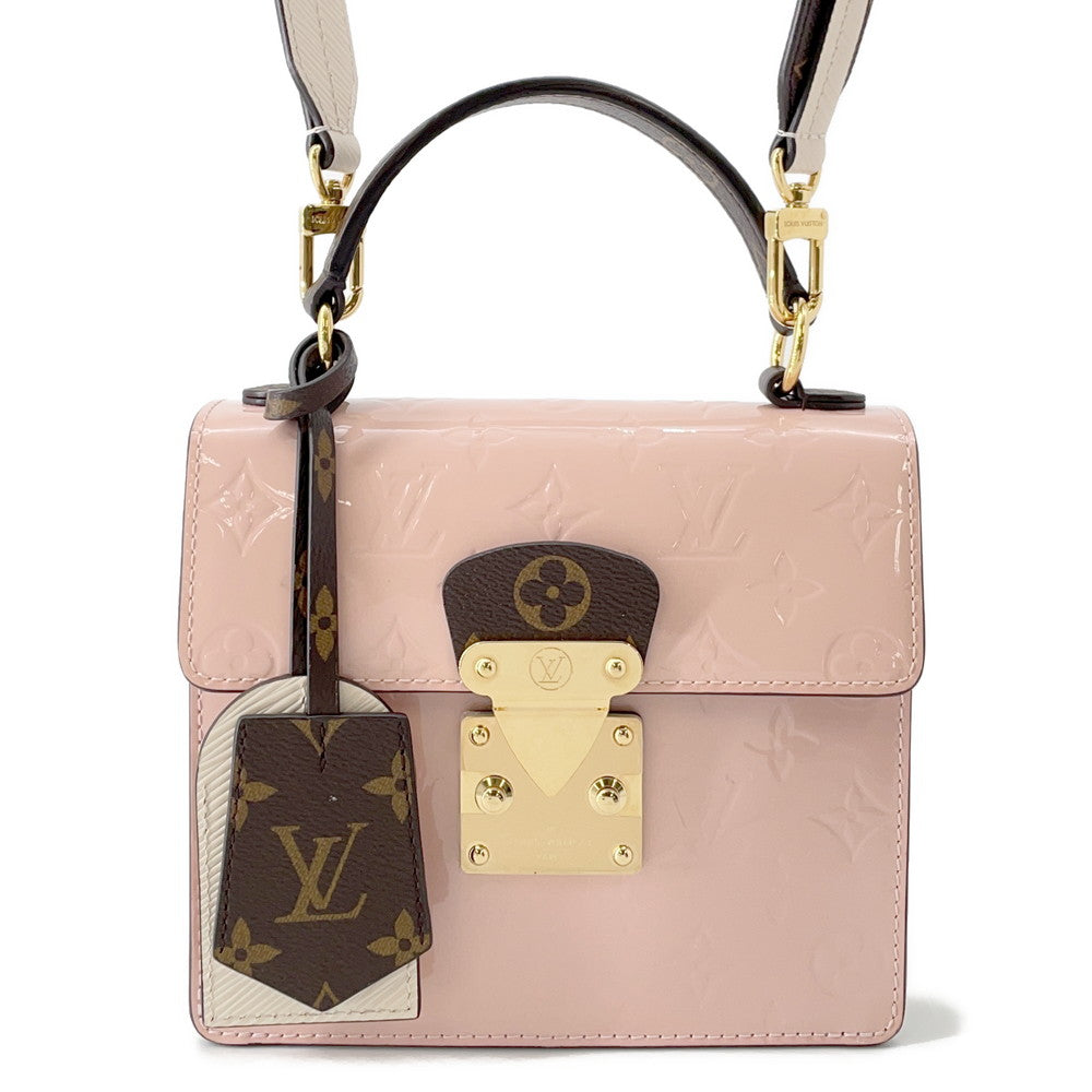 LOUIS VUITTON Spring street Rose BallerineM90468 Monogram Vernis Leather Epi Leather Size PM