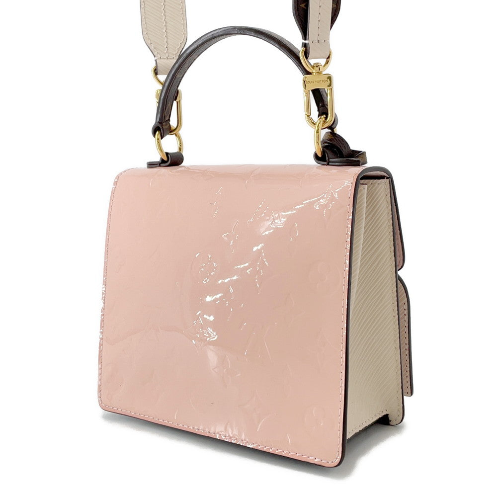LOUIS VUITTON Spring street Rose BallerineM90468 Monogram Vernis Leather Epi Leather Size PM