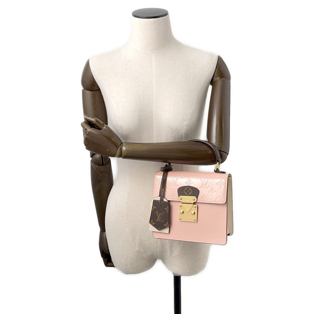 LOUIS VUITTON Spring street Rose BallerineM90468 Monogram Vernis Leather Epi Leather Size PM