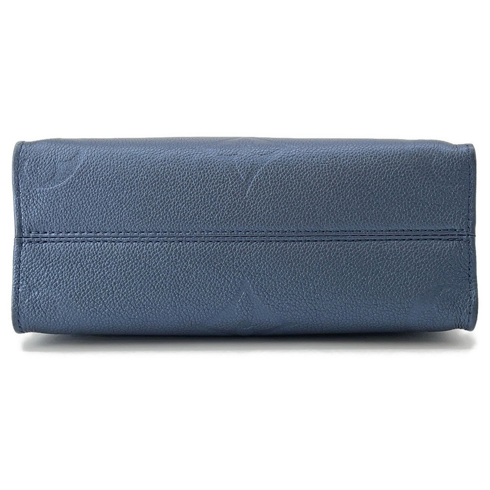 LOUIS VUITTON Onthego Navy BlueM58956 Monogram Empreinte Leather Grain Leather Size PM