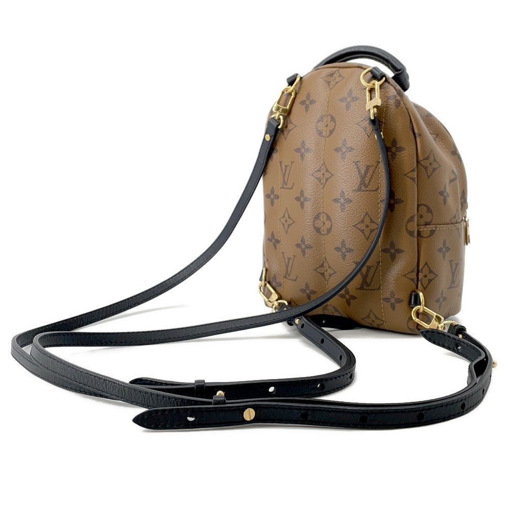 LOUIS VUITTON Palm Springs Backpack NoirM44872 Monogram Monogram Reverse Canvas Size MINI