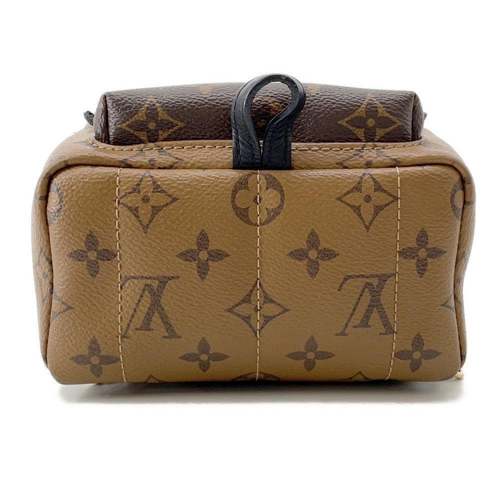 LOUIS VUITTON Palm Springs Backpack NoirM44872 Monogram Monogram Reverse Canvas Size MINI