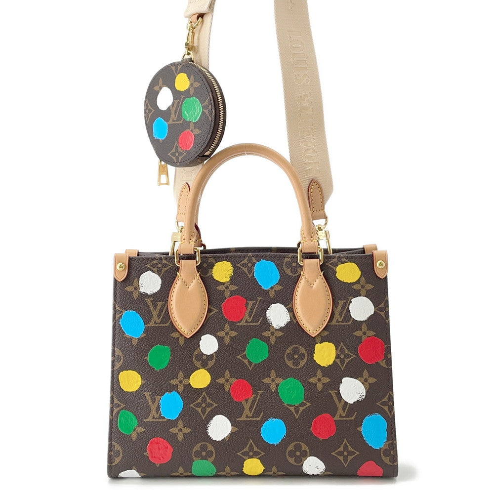 LOUIS VUITTON LVxYK Onthego RedM46380 Monogram Size PM