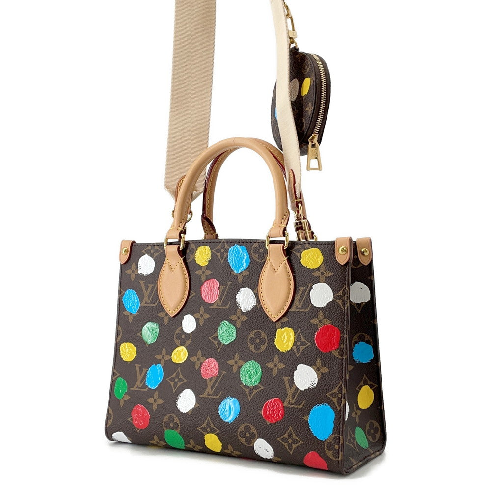 LOUIS VUITTON LVxYK Onthego RedM46380 Monogram Size PM