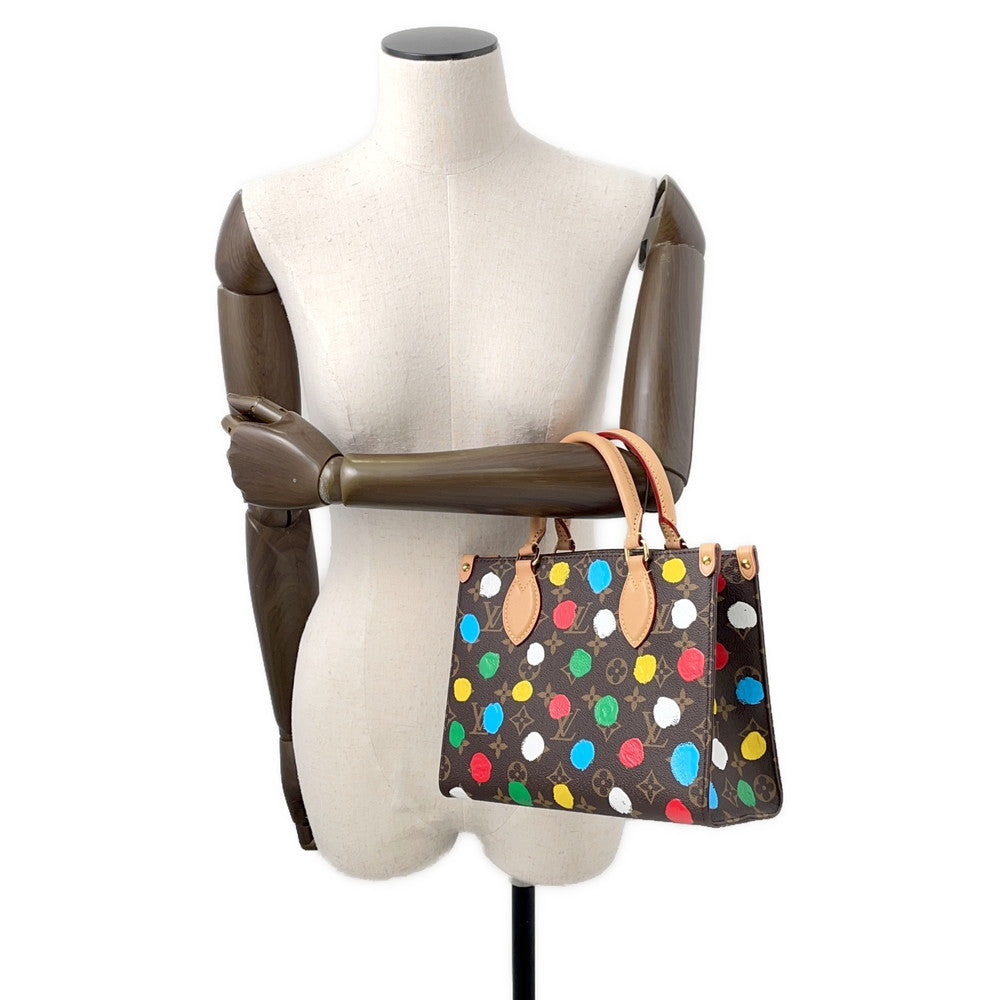 LOUIS VUITTON LVxYK Onthego RedM46380 Monogram Size PM