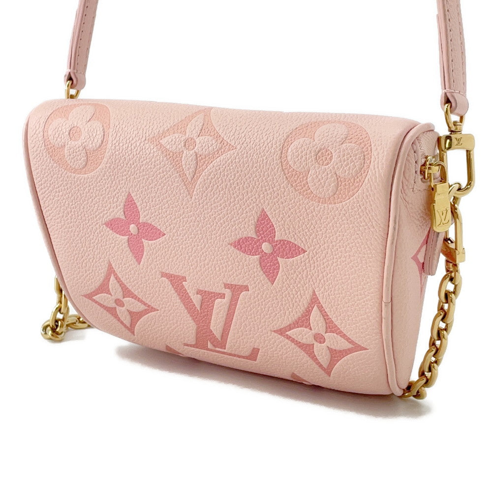 LOUIS VUITTON Mini Bumbag PinkM82347 Bicolor Monogram Empreinte Leather