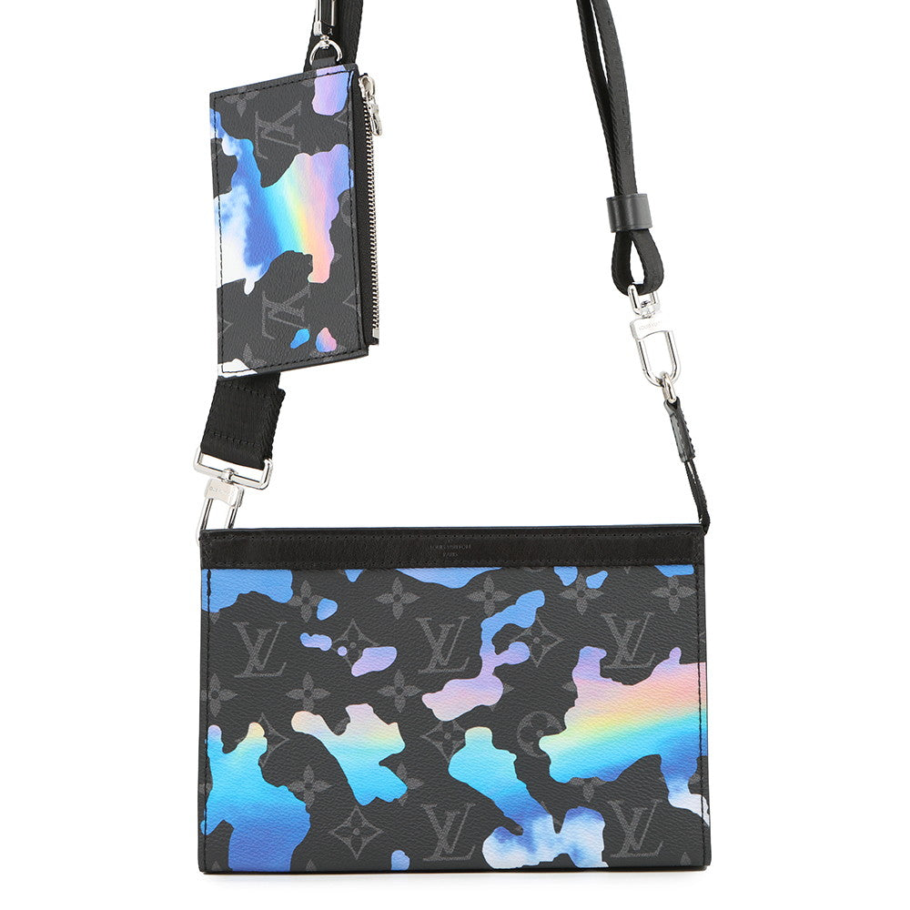 LOUIS VUITTON Gaston Wearable Wallet NoirM81753 Monogram Eclipse