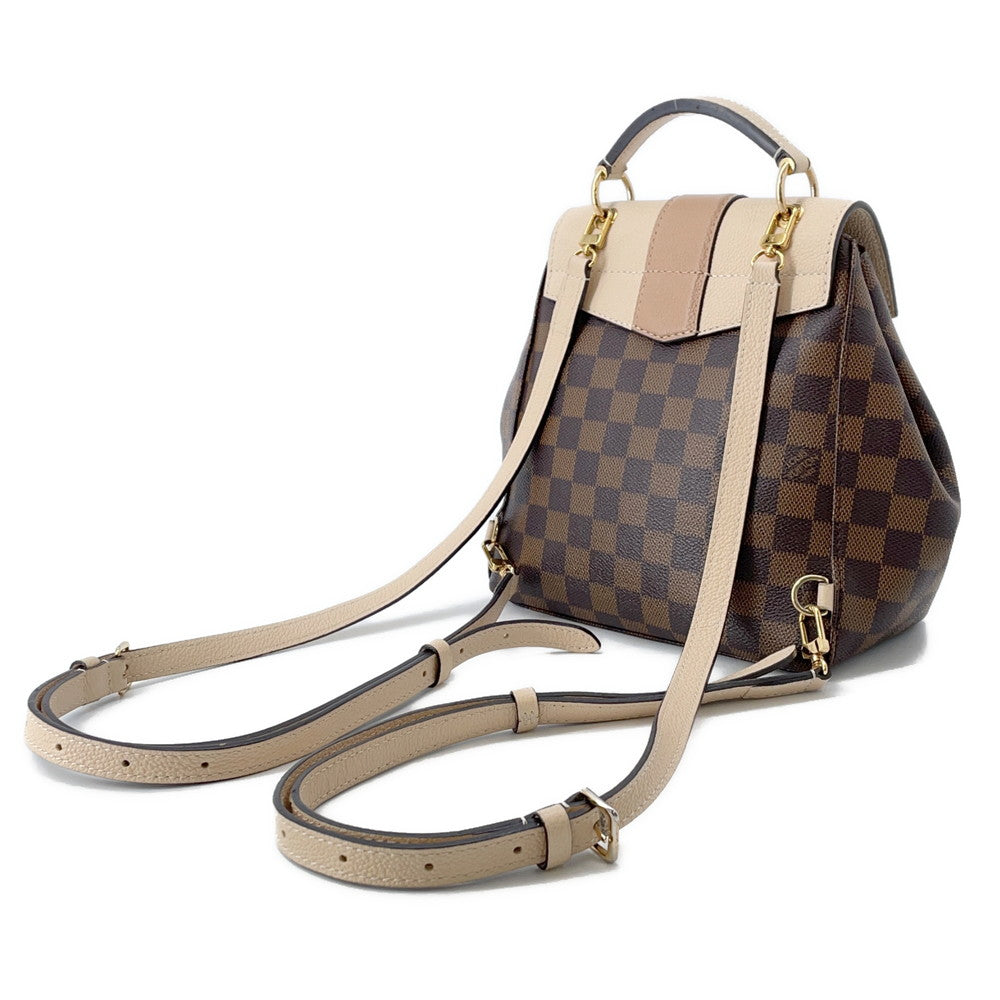 LOUIS VUITTON Clapton Backpack BeigeN42259 Damier Ebene Canvas