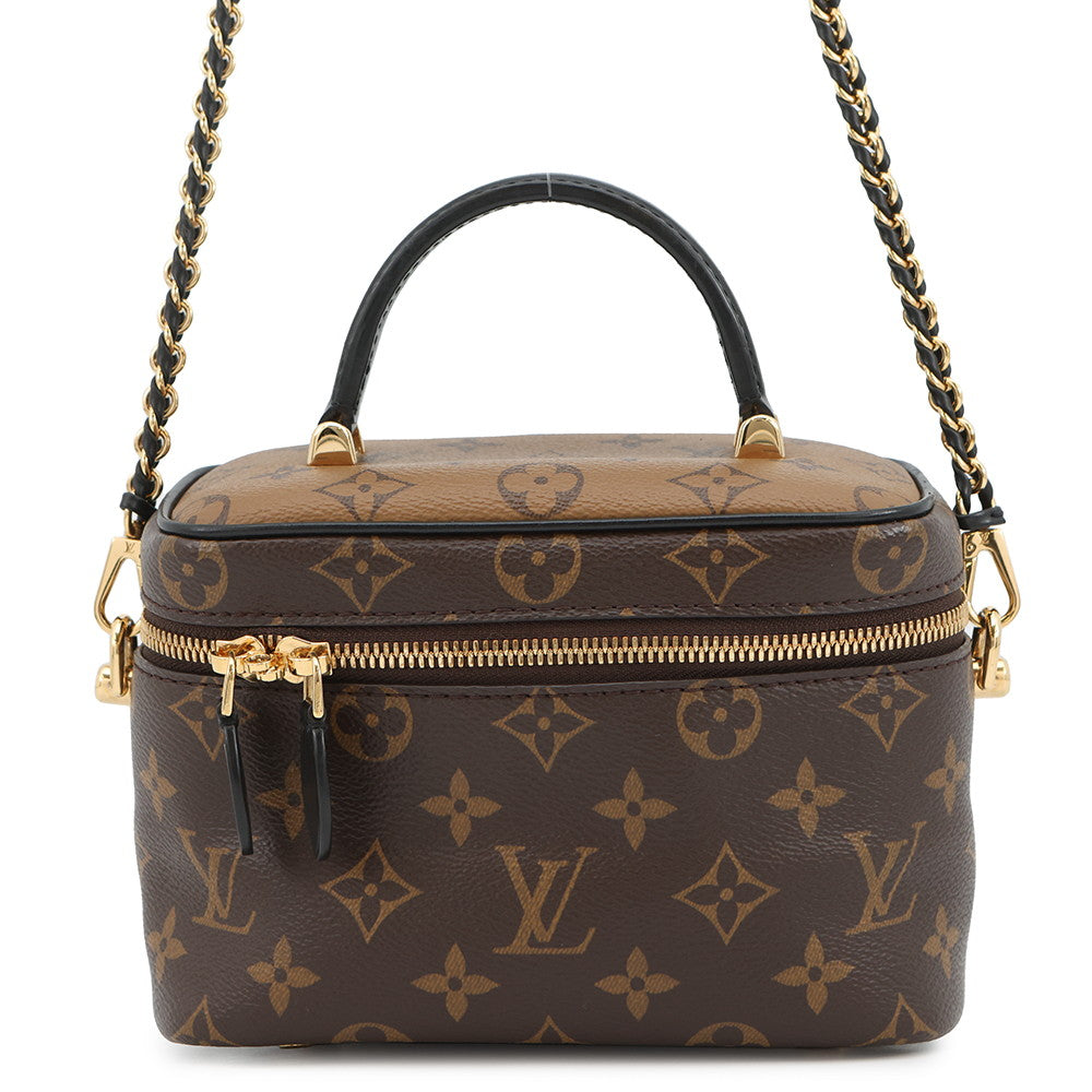 LOUIS VUITTON Vanity NV NoirM45165 Monogram Monogram Reverse Canvas Size PM
