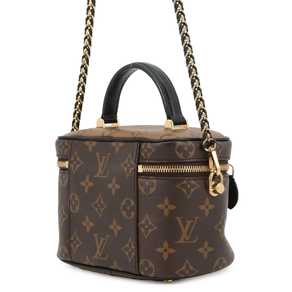 LOUIS VUITTON Vanity NV NoirM45165 Monogram Monogram Reverse Canvas Size PM