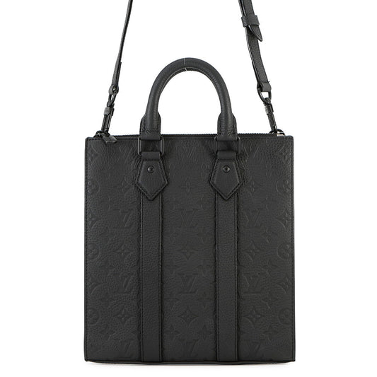 LOUIS VUITTON Sac Plat BlackM21884 Monogram?Taurillon