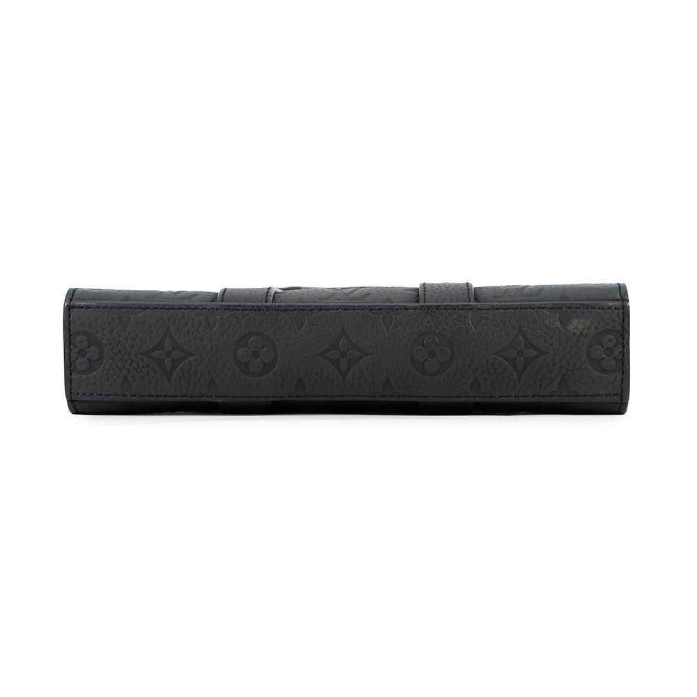 LOUIS VUITTON Sac Plat BlackM21884 Monogram?Taurillon