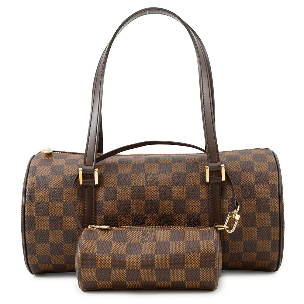 LOUIS VUITTON Papillon RedN51303 Damier Ebene Canvas Size 30