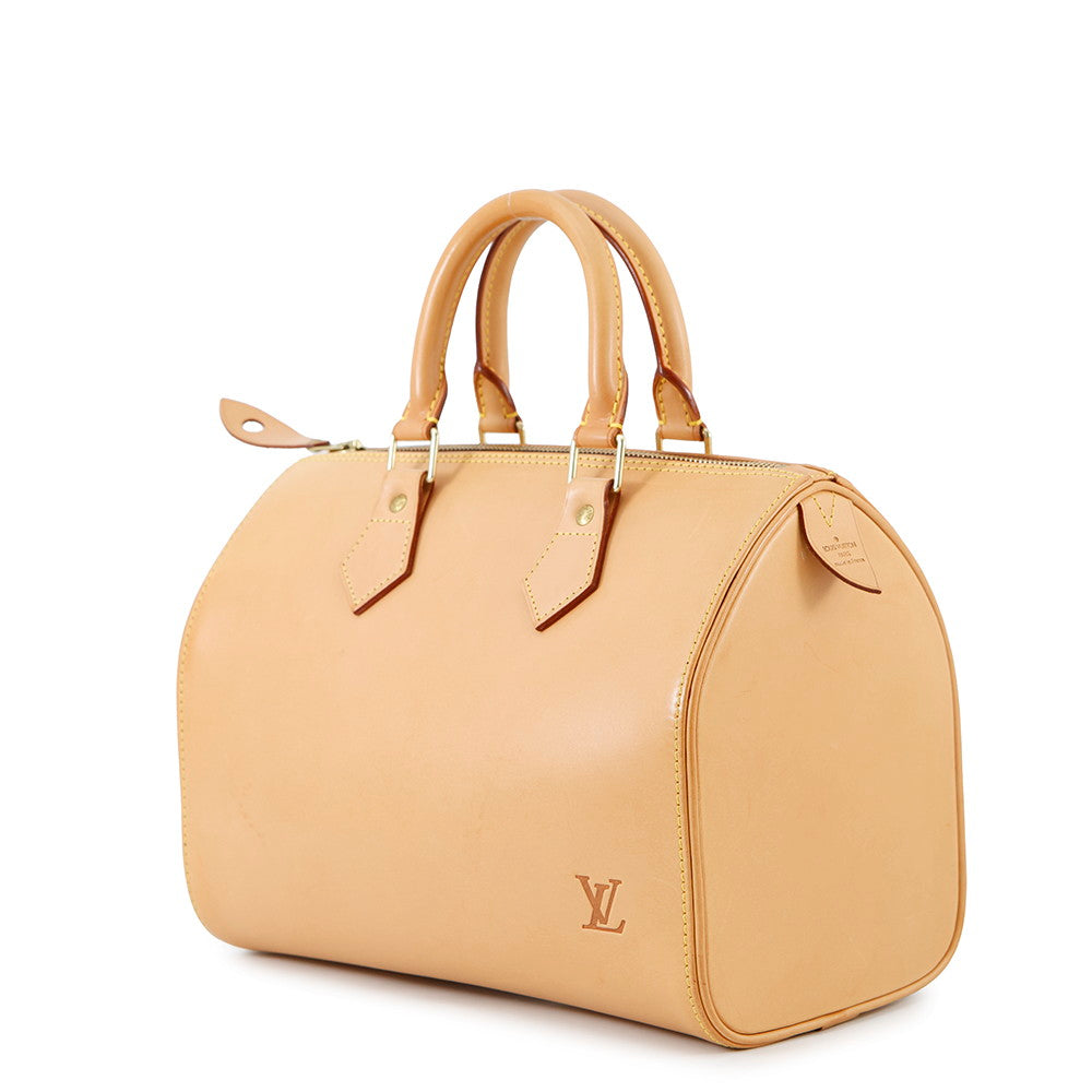 LOUIS VUITTON Speedy LV Japan 15th Anniversary Model NaturalM85392 Nomade?Leather Size 30
