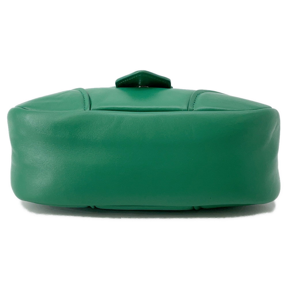 PRADA Re-Edition 2002 Moon 2wayShoulder Green1BA381 Padded Nappa Leather