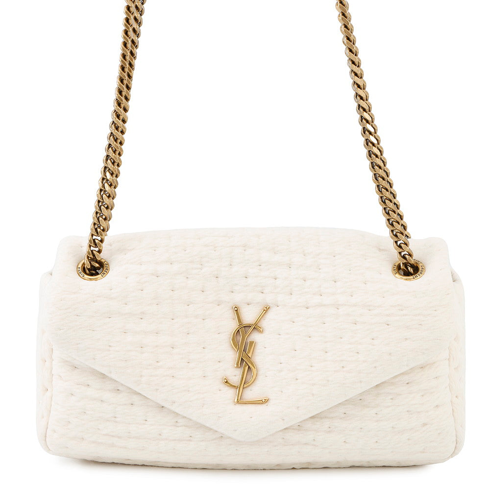 SAINT LAURENT PARIS Calypso White734153 Cotton