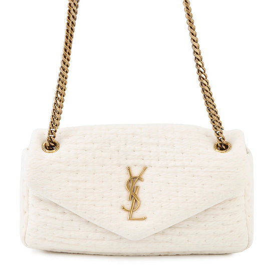 SAINT LAURENT PARIS Calypso White734153 Cotton