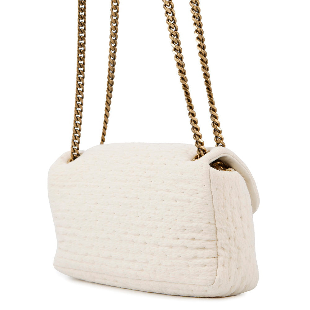 SAINT LAURENT PARIS Calypso White734153 Cotton