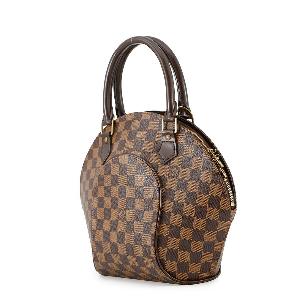 LOUIS VUITTON Ellipse RedN48066 Damier Ebene Canvas Size PM