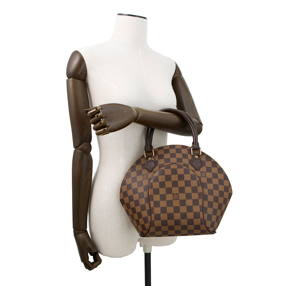 LOUIS VUITTON Ellipse RedN48066 Damier Ebene Canvas Size PM