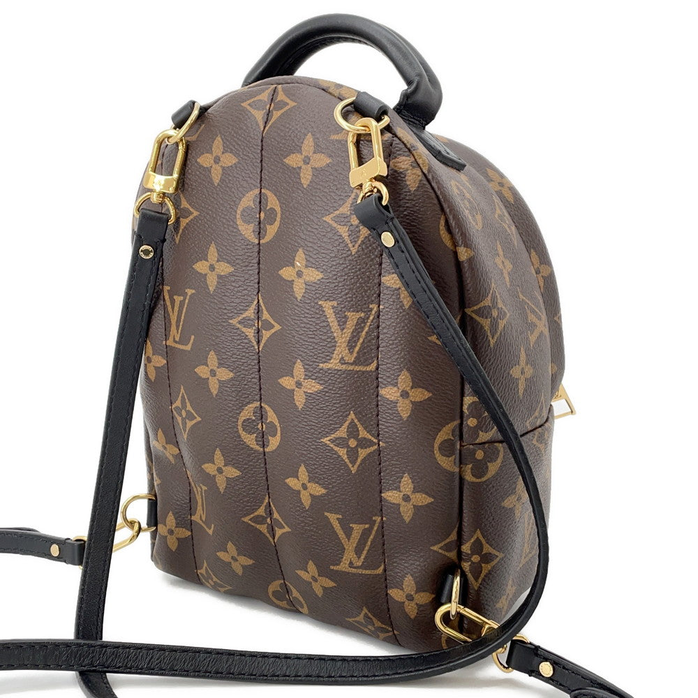 LOUIS VUITTON Palm Springs Backpack NoirM44873 Monogram Size MINI