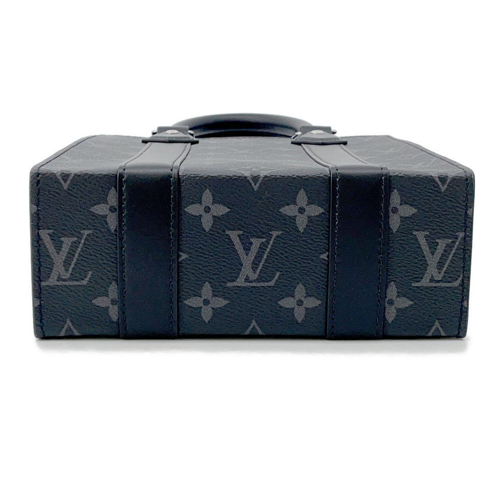 LOUIS VUITTON Sac Plat NoirM46453 Monogram Eclipse Size MINI