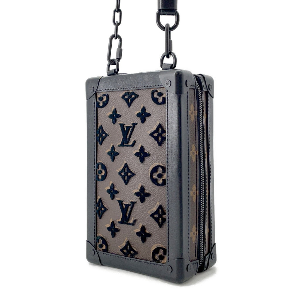 LOUIS VUITTON Vertical?Soft Trunk NoirM45044 Monogram / Toughtage