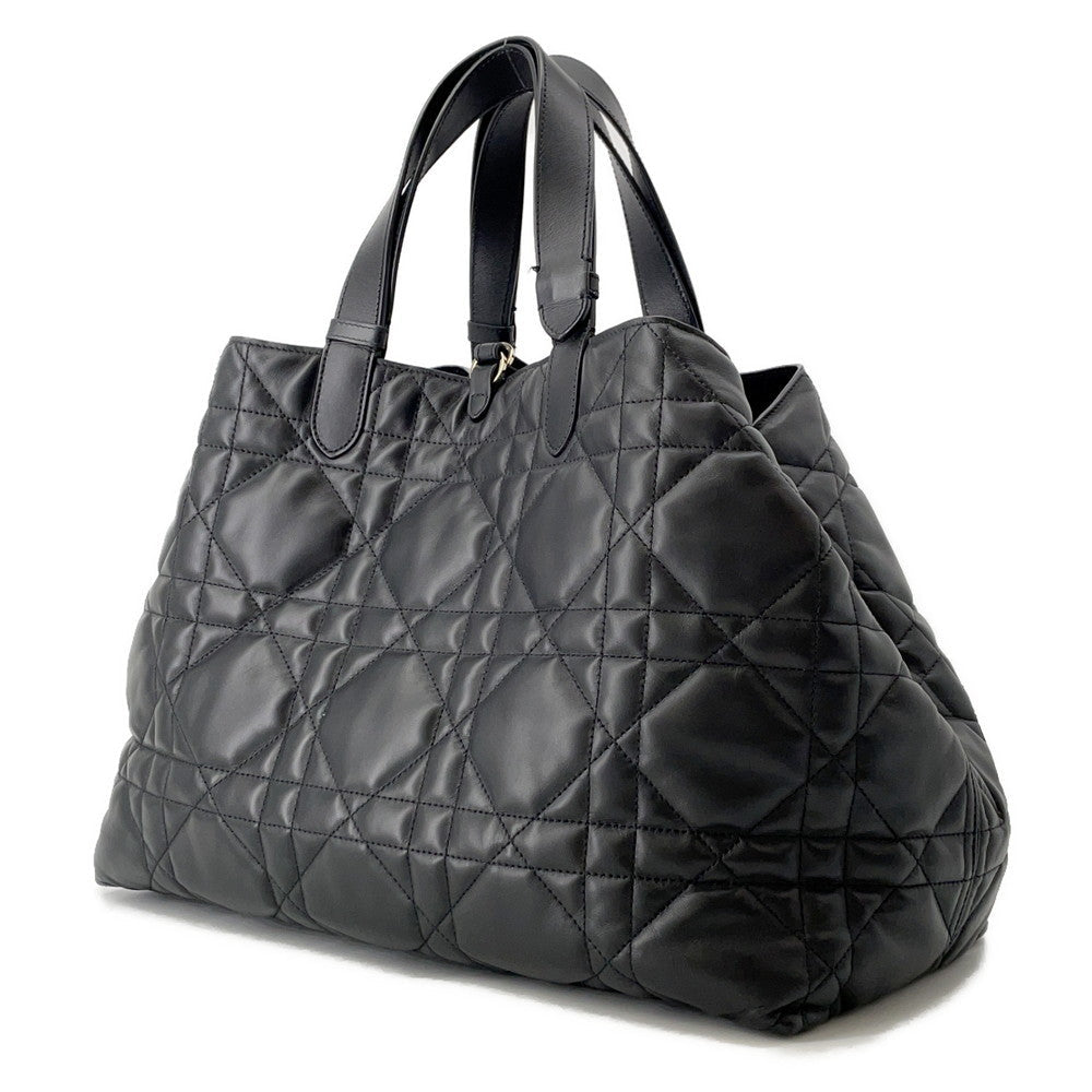 Dior Macrocannage to Jules BlackM2820OSHJ_M900 Calf Leather Size Large