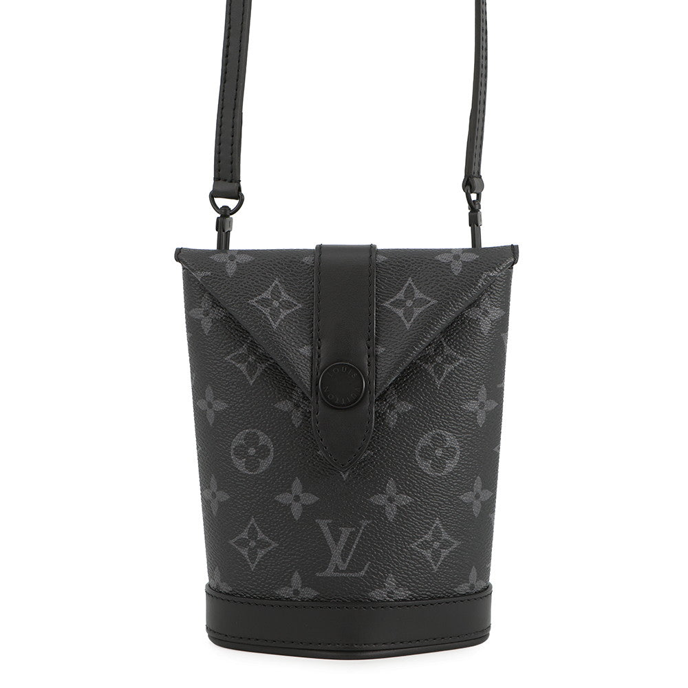 LOUIS VUITTON Envelope/Pouch NoirM11613 Monogram Eclipse