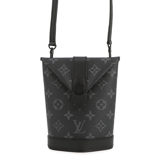 LOUIS VUITTON Envelope/Pouch NoirM11613 Monogram Eclipse
