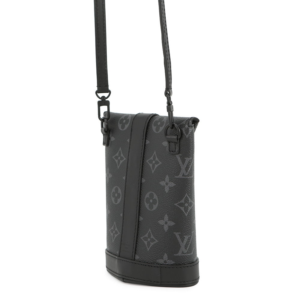 LOUIS VUITTON Envelope/Pouch NoirM11613 Monogram Eclipse