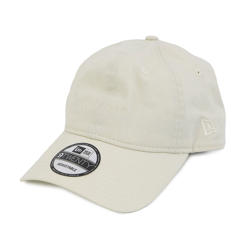 SAINT LAURENT PARIS NEW ERA New Era collaboration cap Size one size Ivory801524 Cotton100%