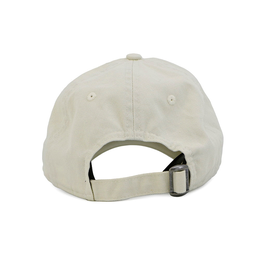 SAINT LAURENT PARIS NEW ERA New Era collaboration cap Size one size Ivory801524 Cotton100%