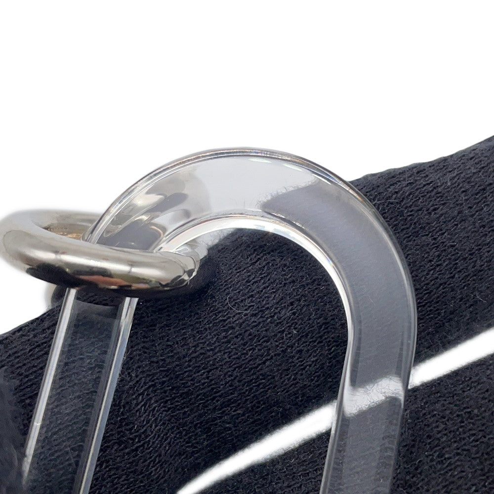FENDI Strap You Handle Oarlock Silver/Transparent Metal Plastic