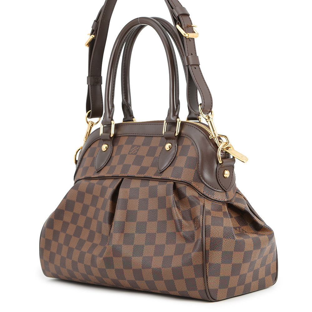 LOUIS VUITTON Trevi RedN51997 Damier Ebene Canvas Size PM