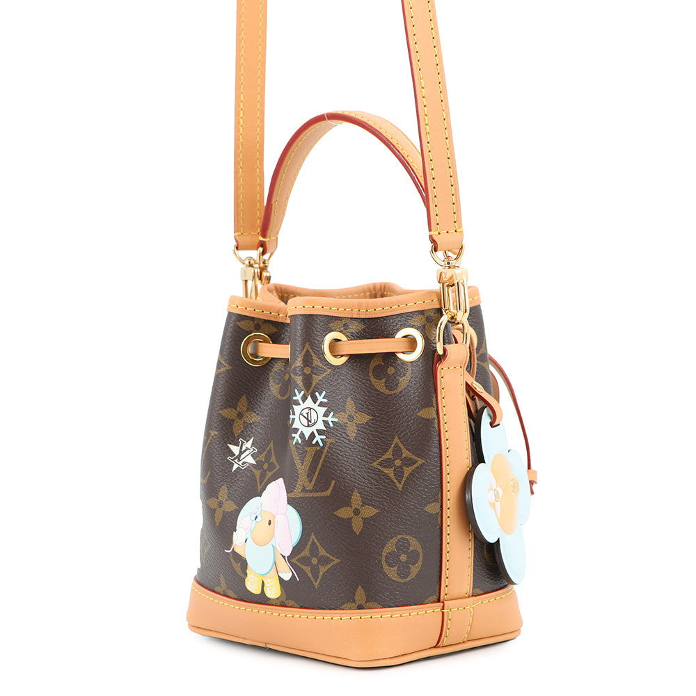LOUIS VUITTON Nano Noe Azur FrostM12221 Monogram Vivienne