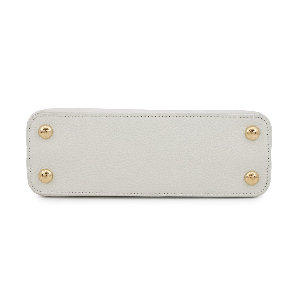 LOUIS VUITTON Capucines BB snowM55832 Taurillon Leather