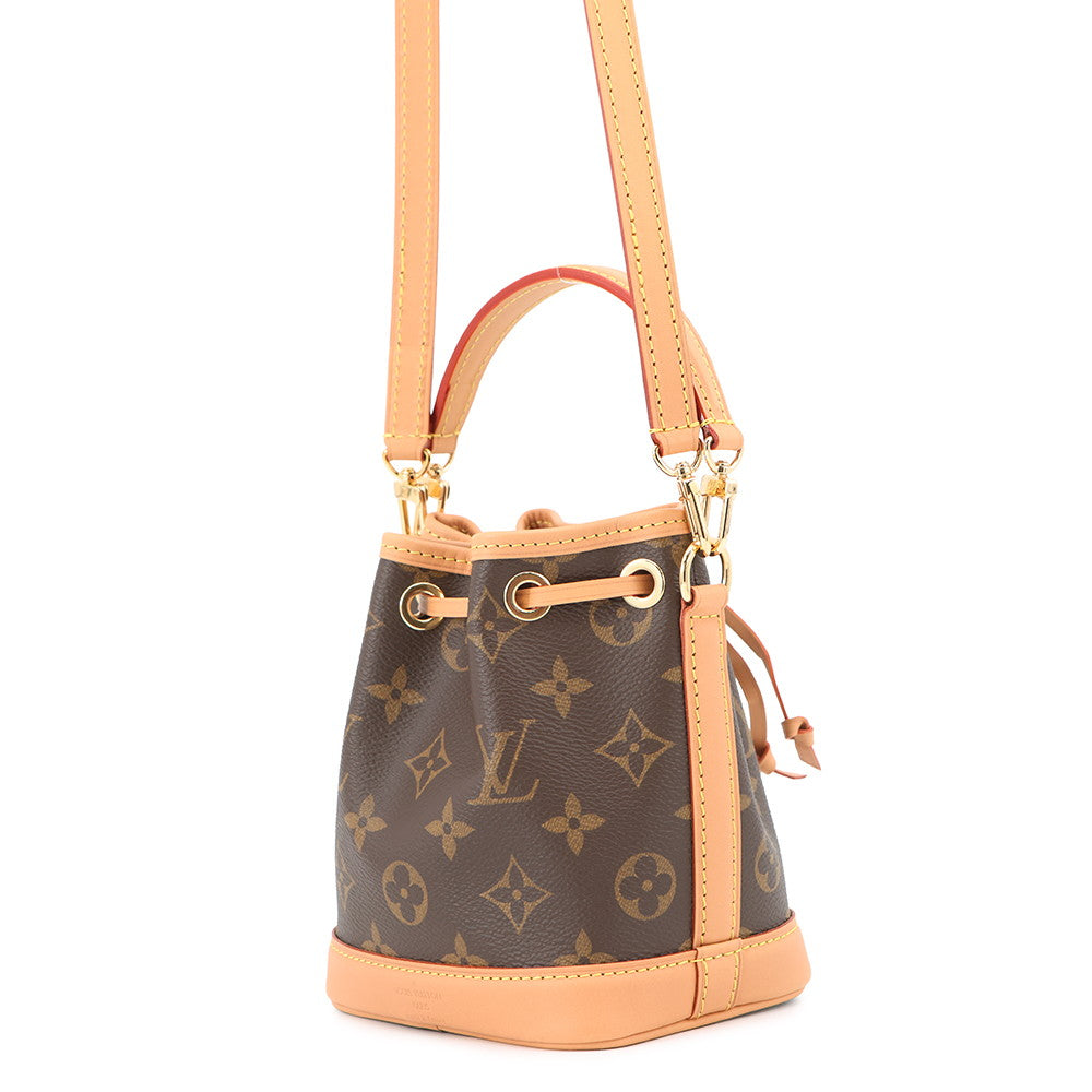 LOUIS VUITTON Nano Noe BrownM81266 Monogram