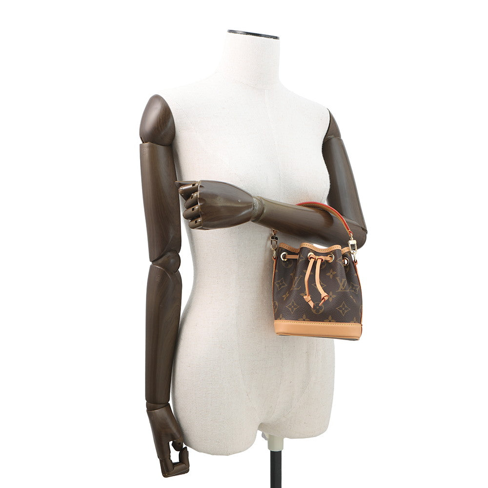 LOUIS VUITTON Nano Noe BrownM81266 Monogram