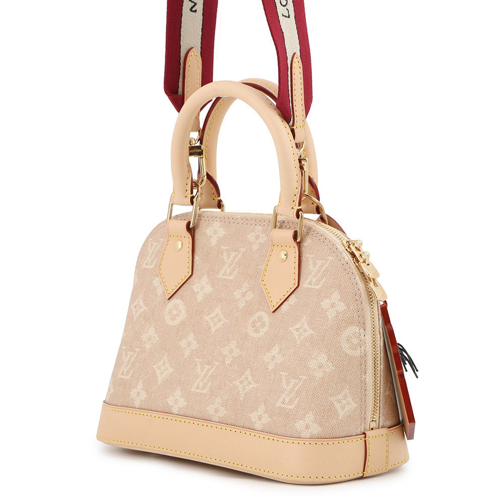 LOUIS VUITTON Alma BeigeM25728 Miaowgram Canvas Size BB