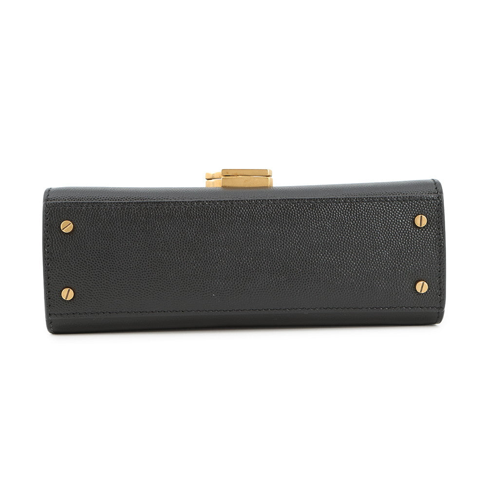SAINT LAURENT PARIS Cassandra 2wayBag Black623930 Leather Size Mini